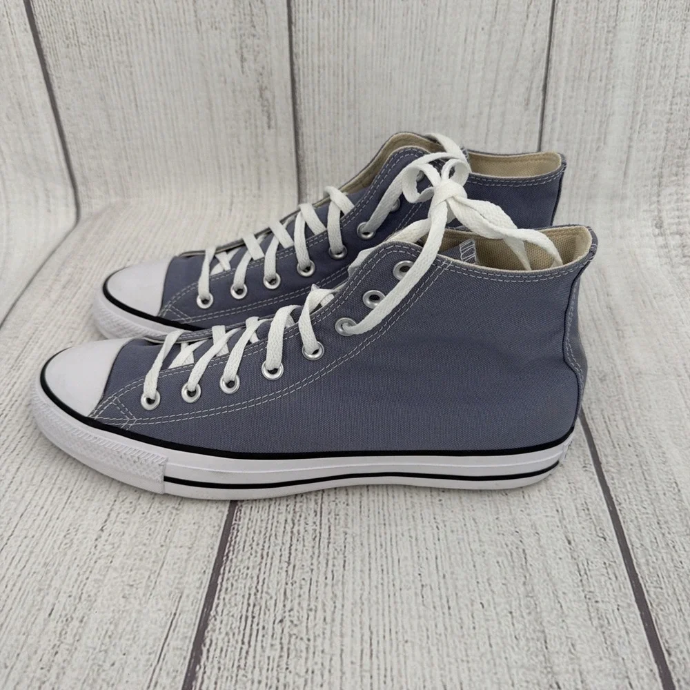 Converse Chuck Taylor All Star Sneakers Mens 10 Lunar Grey High Tops A13843F - Picture 4 of 11